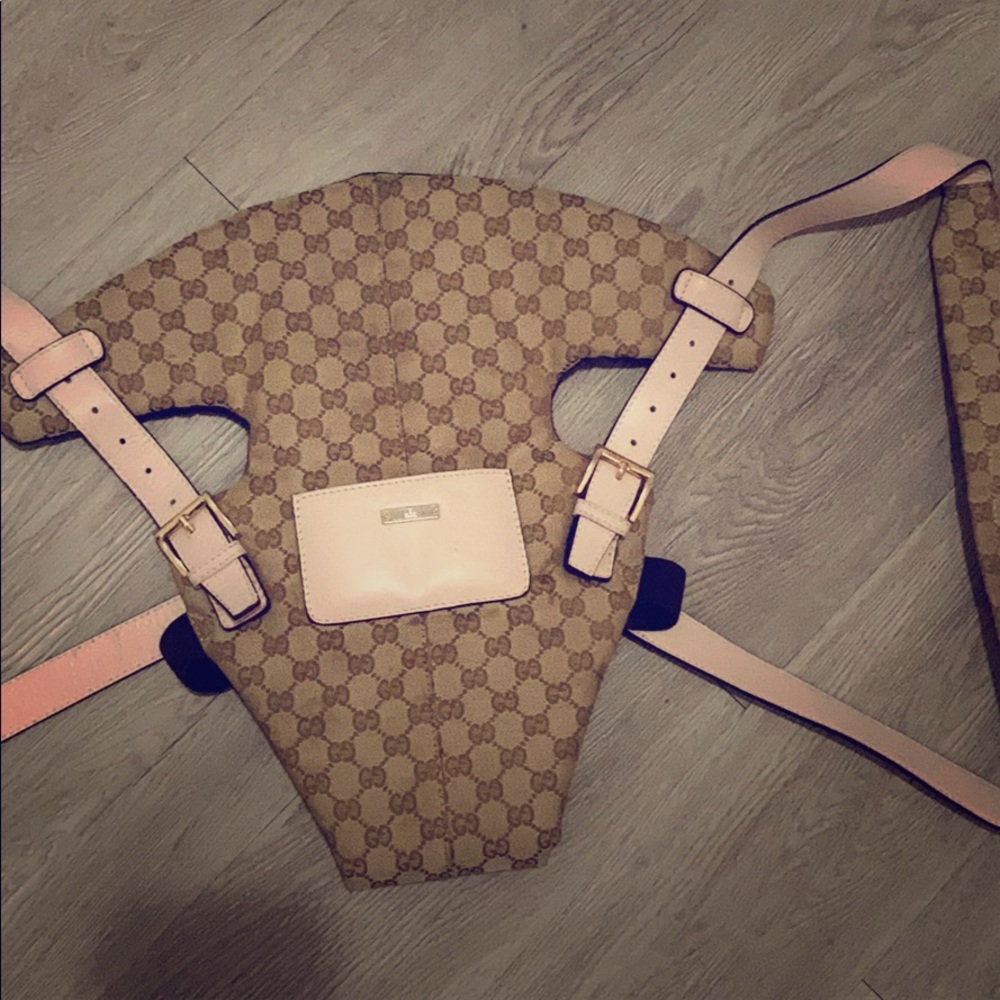 Gucci baby carrier